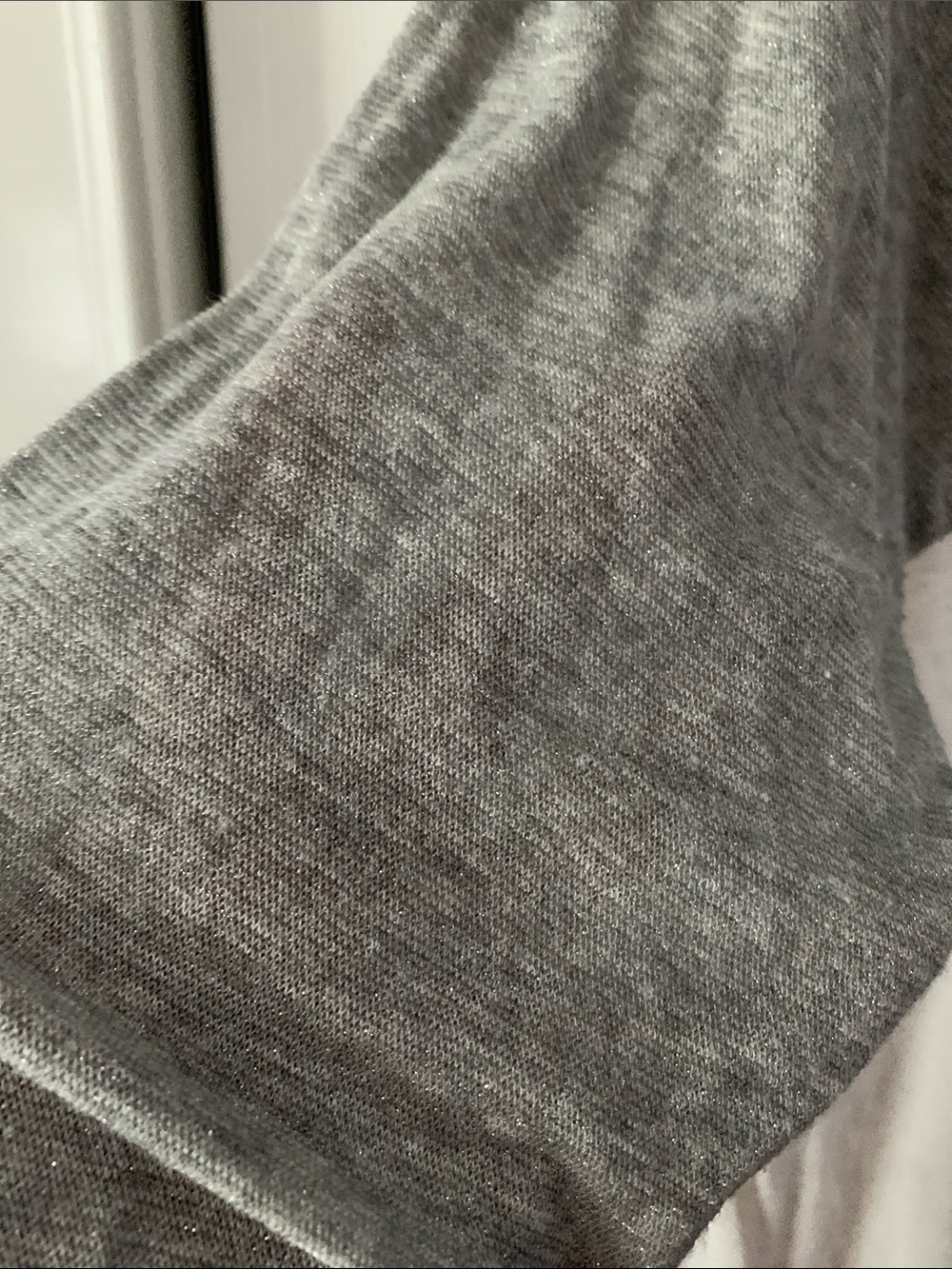 American Eagle Outfitters Women's White & Gray Raglan Logo Tee - Picture 6 of 10